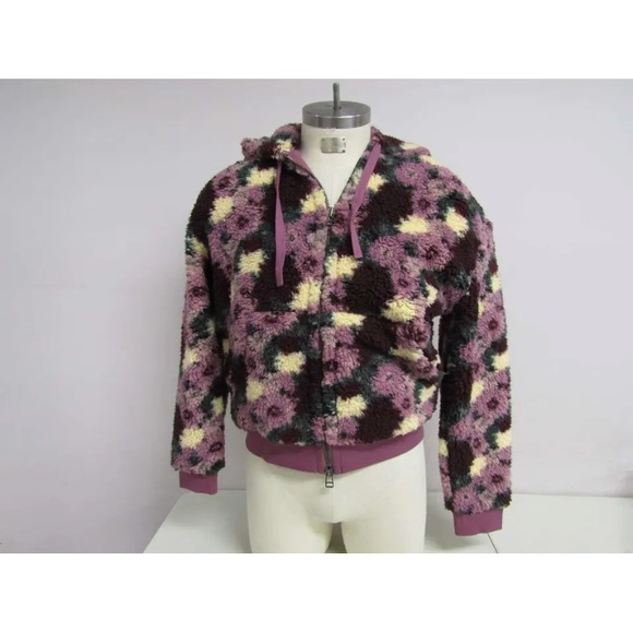 NWT ATM ANTHONY THOMAS MELILLO luxury designer Floral Zip Front Hoodie Men’s M - Picture 6 of 10